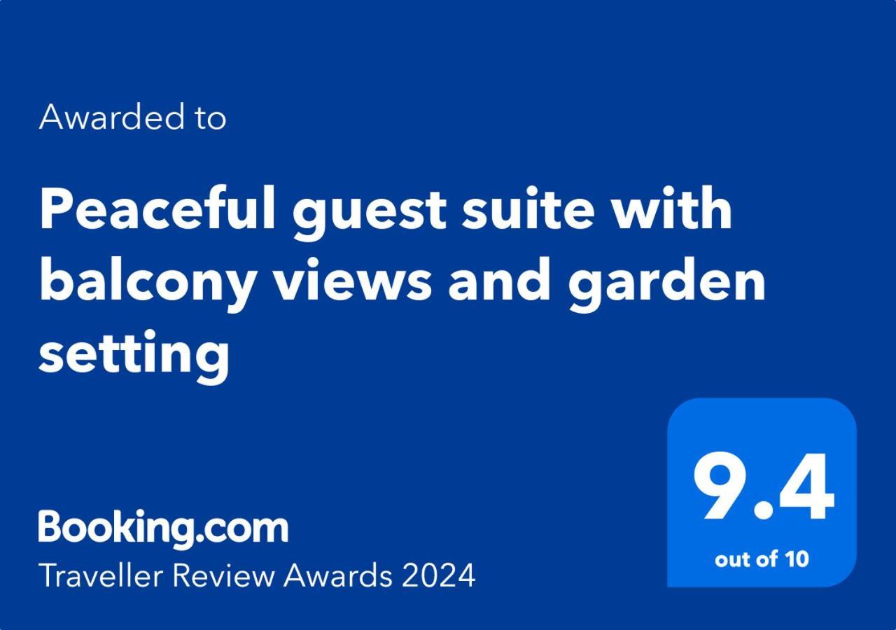 ברנטון-און-סי Peaceful Guest Suite With Balcony Views And Garden Setting מראה חיצוני תמונה